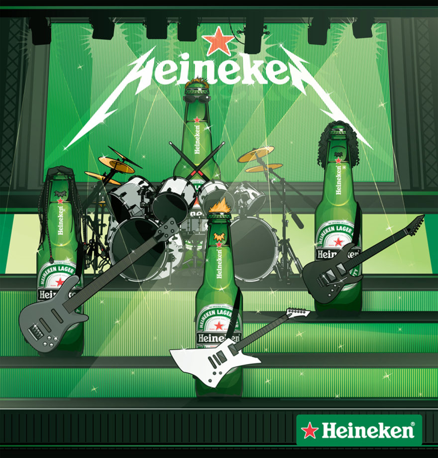 Heineken + Metallica