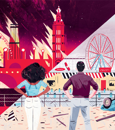 A Fire In Dreamland For The New Yorker