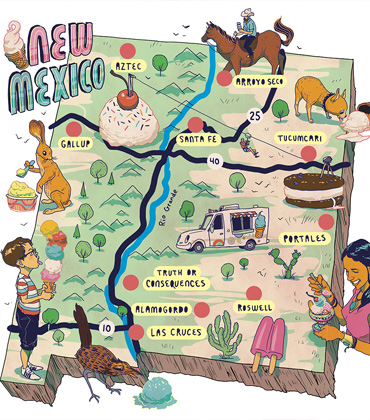 We All Scream For Ice Cream For New Mexico Magazine