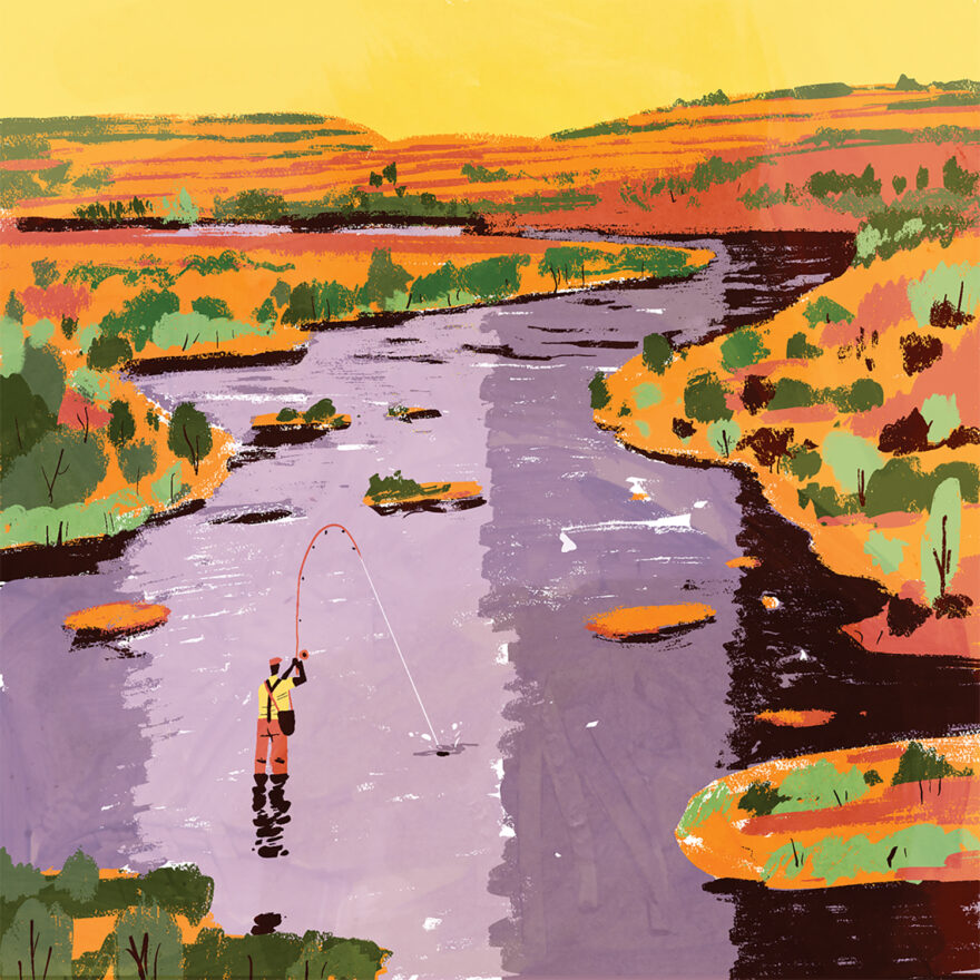 RYAN JOHNSON IT’S ALL ABOUT CAMPING FOR NEW MEXICO MAGAZINE Levy